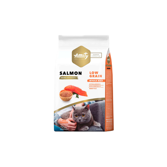 AMITY SP SALMÓN BAJO EN GRANO GATO ADULTO 7 KG