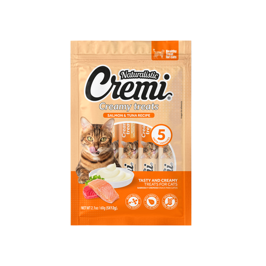 RECETA NT CREMI DE SALMÓN Y ATÚN, 5 SOBRE