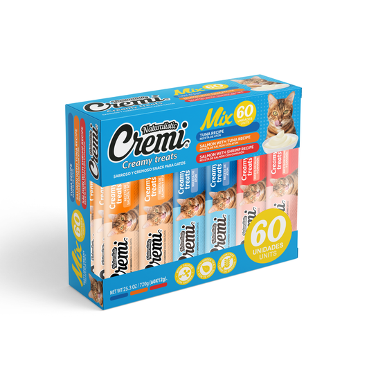 NT CREMI BOX MEZCLA DE MARISCOS, 60 SOBRES