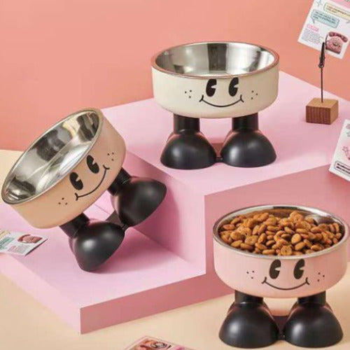 PLATO FELIZ CON BOTITAS