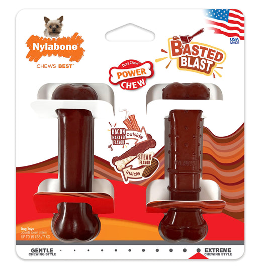 NYLABONE TWIN PACK - BASTED BONE (PETITE: TOCINO Y BISTEC)