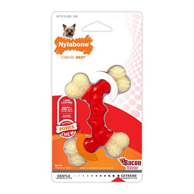 NYLABONE DOBLE HUESO PETITE TOCINO