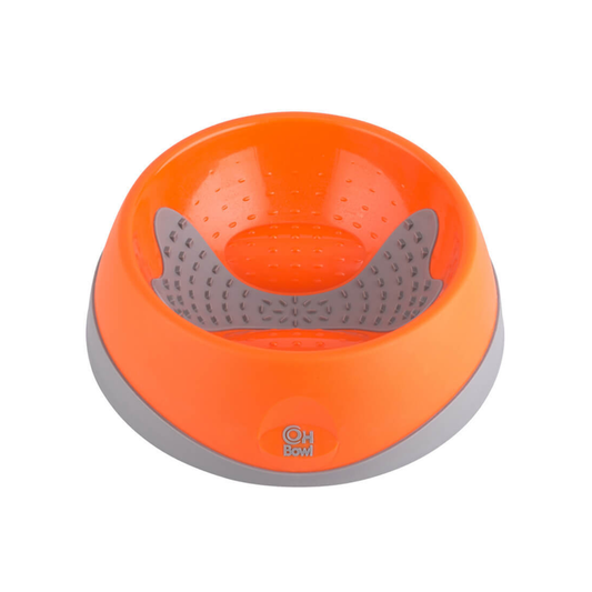 LM OH BOWL GRANDE NARANJA PARA PERRO