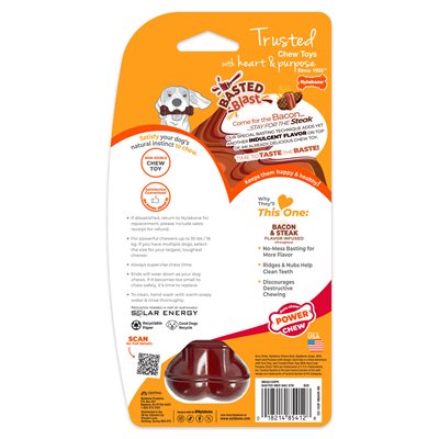 NYLABONE BONE WOLF TOCINO Y BISTEC