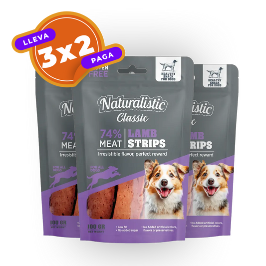 NT CLASSIC LAMB STRIPS, 100 GRS 3x2